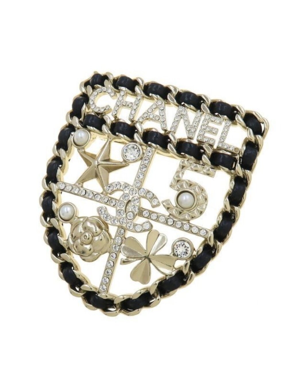 Chanel Brooch Gold